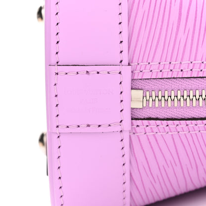 Louis Vuitton Epi Jacquard Alma BB Lilac 6 of 9