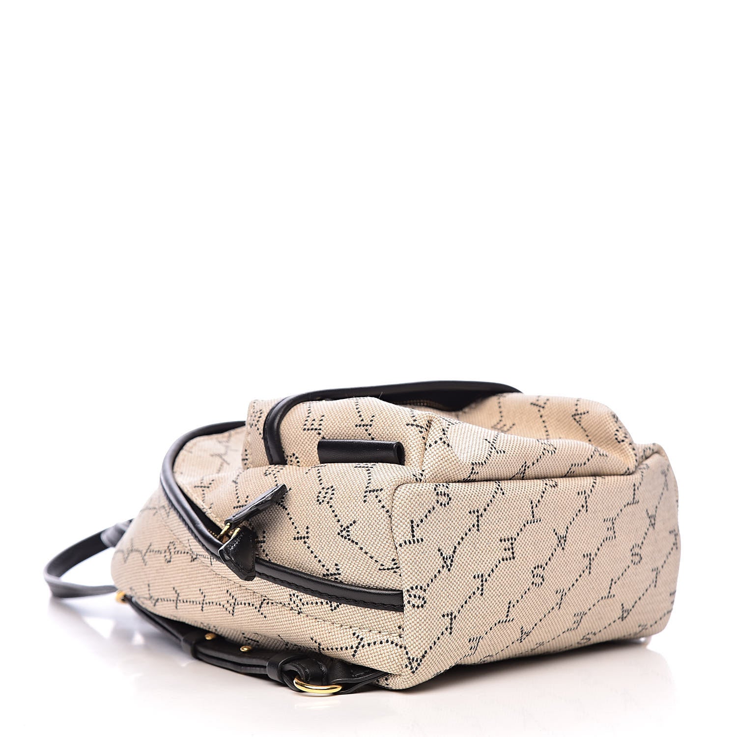 Stella McCartney Canvas Mini Stella Logo Backpack Neutral 4 of 9