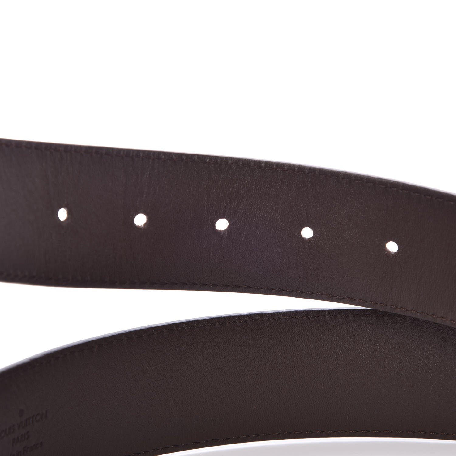 Louis Vuitton Damier Ebene 40mm LV Initiales Belt 100 40 5 of 7