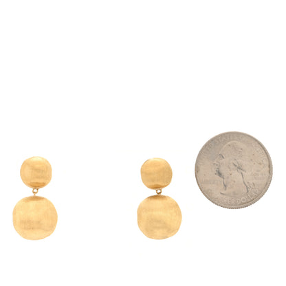 Marco Bicego 18K Yellow Gold Africa Large Drop Earrings 2 of 4