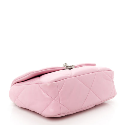 Chanel Lambskin Quilted Medium Chanel 19 Flap Pink 4 of 10