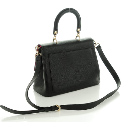 Christian Dior Bullcalf Medium Be Dior Flap Black 3 of 8