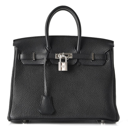 Hermes Togo Birkin 25 Black 1 of 36
