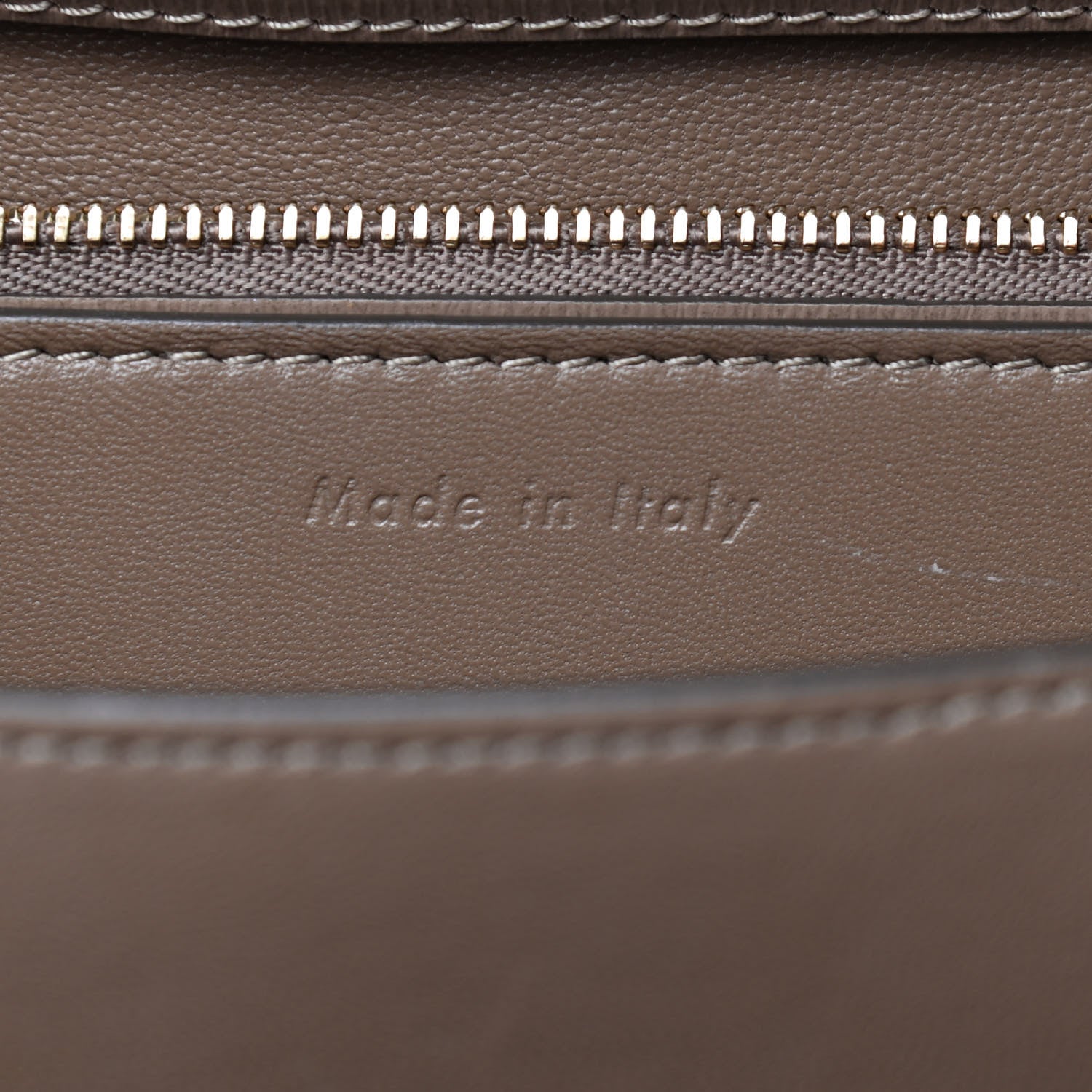 Celine Liege Calfskin Medium Classic Box Flap Bag Taupe 9 of 10