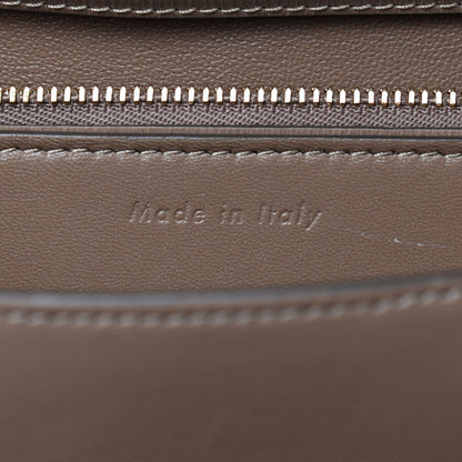 Celine Liege Calfskin Medium Classic Box Flap Bag Taupe 9 of 10