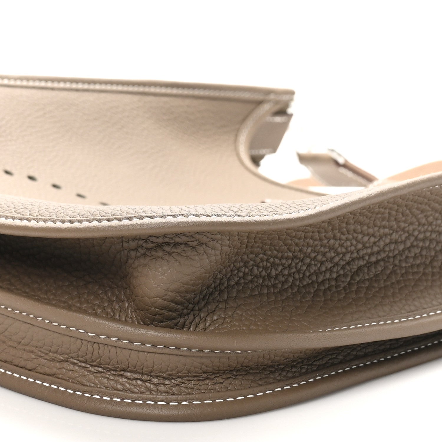 Hermes Taurillon Clemence Evelyne III PM Etoupe 10 of 11