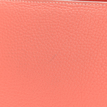 Hermes Taurillon Clemence Jypsiere 28 Crevette 12 of 14