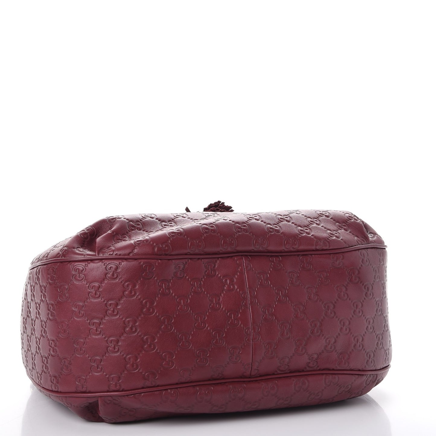 Soft Guccissima Medium Emily Hobo Classic Ruby