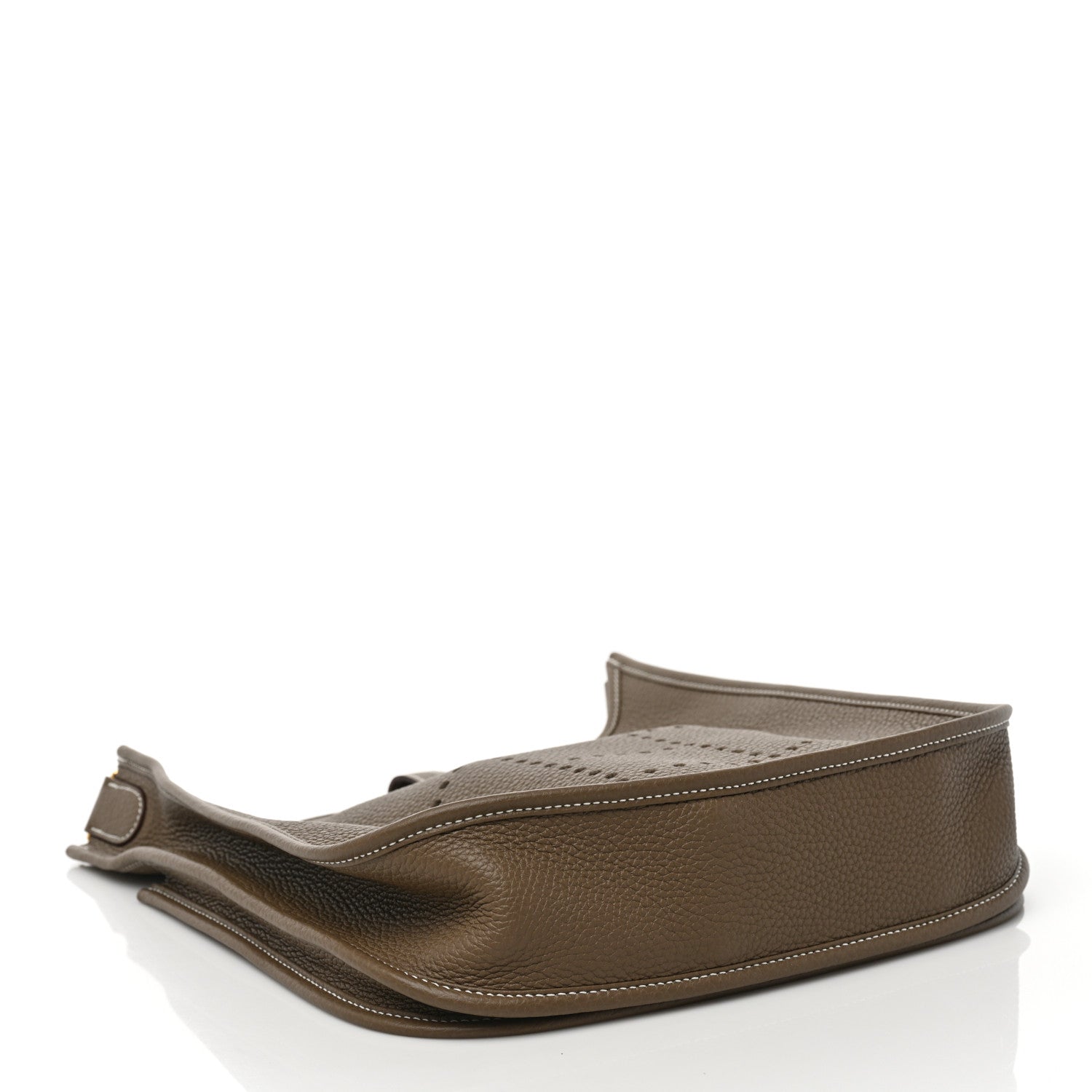 Hermes Taurillon Clemence Evelyne III PM Etoupe 4 of 8