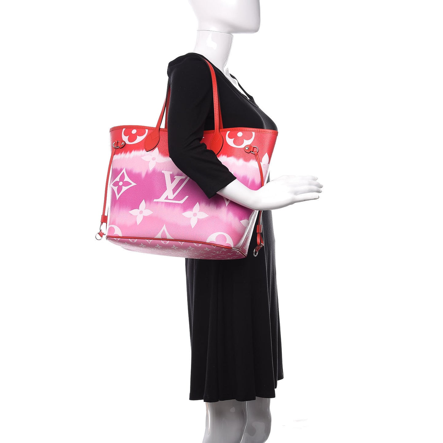 Monogram Escale Neverfull MM Rouge