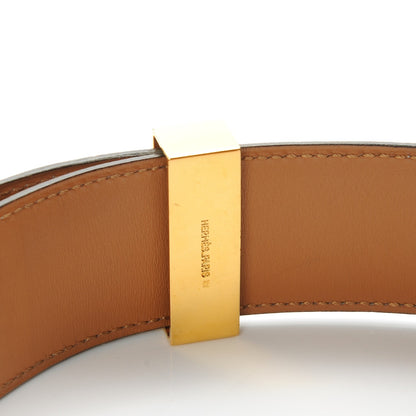 Hermes Courchevel Collier De Chien CDC Belt 70 Gold 5 of 9