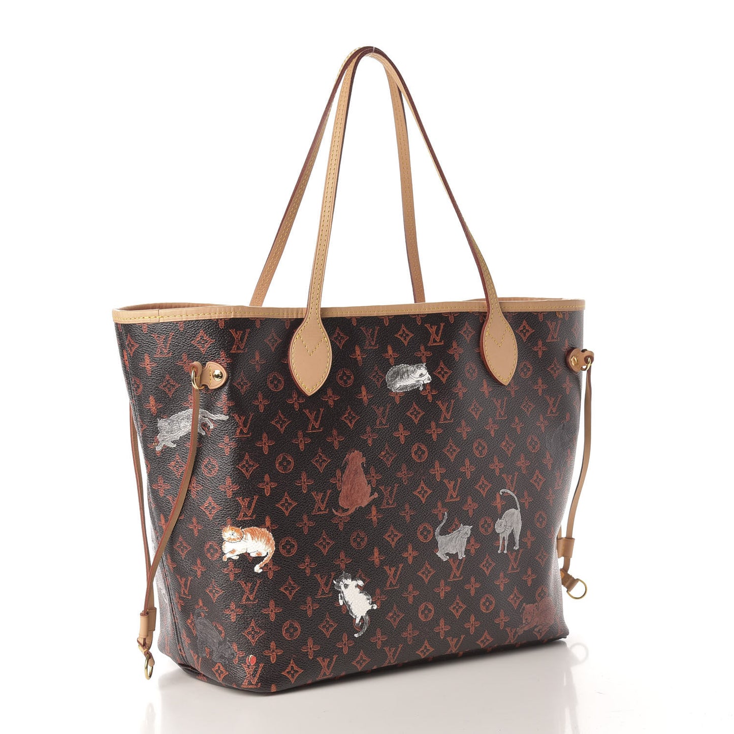 Catogram Neverfull MM Marron