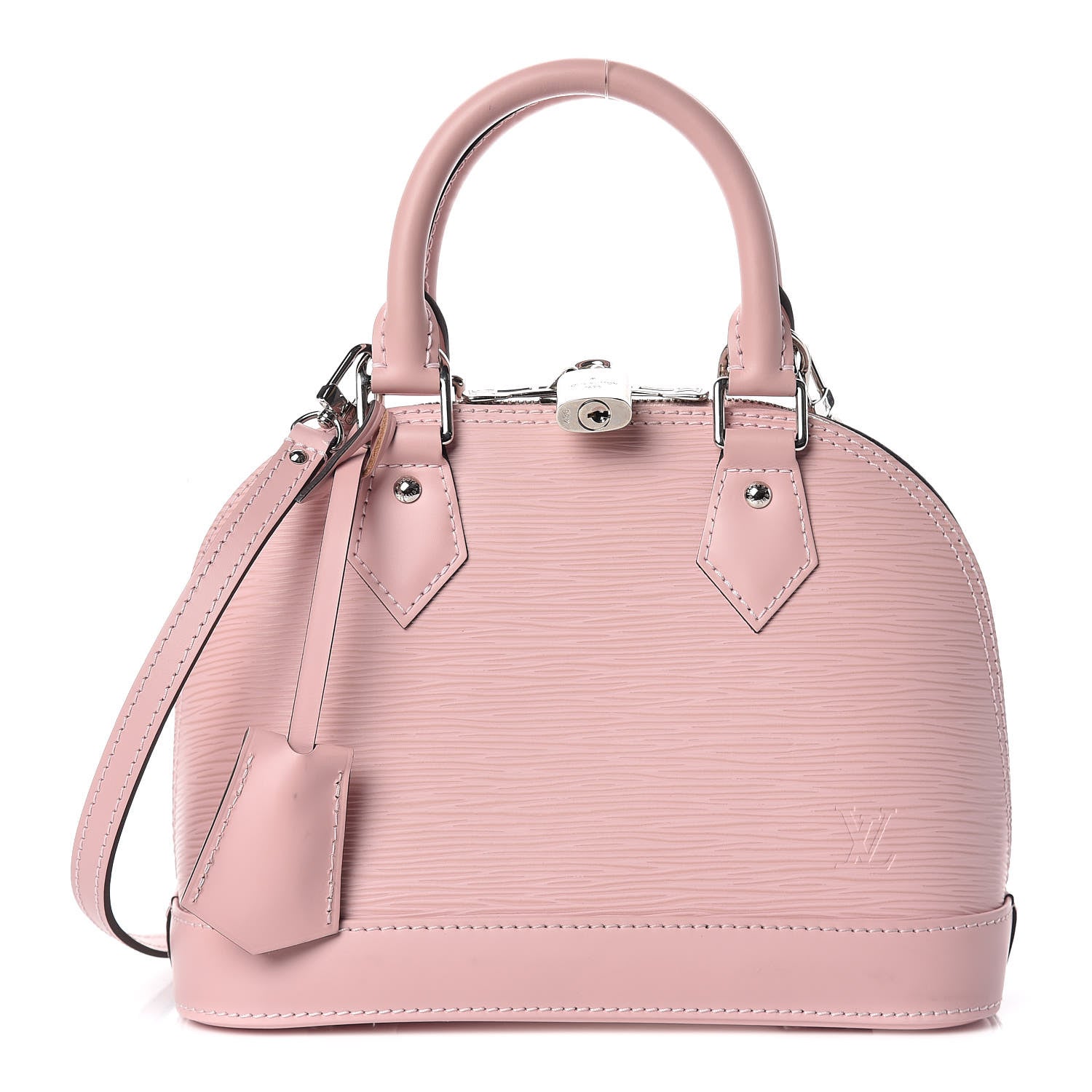 Louis Vuitton Epi Alma BB Rose Ballerine 1 of 10