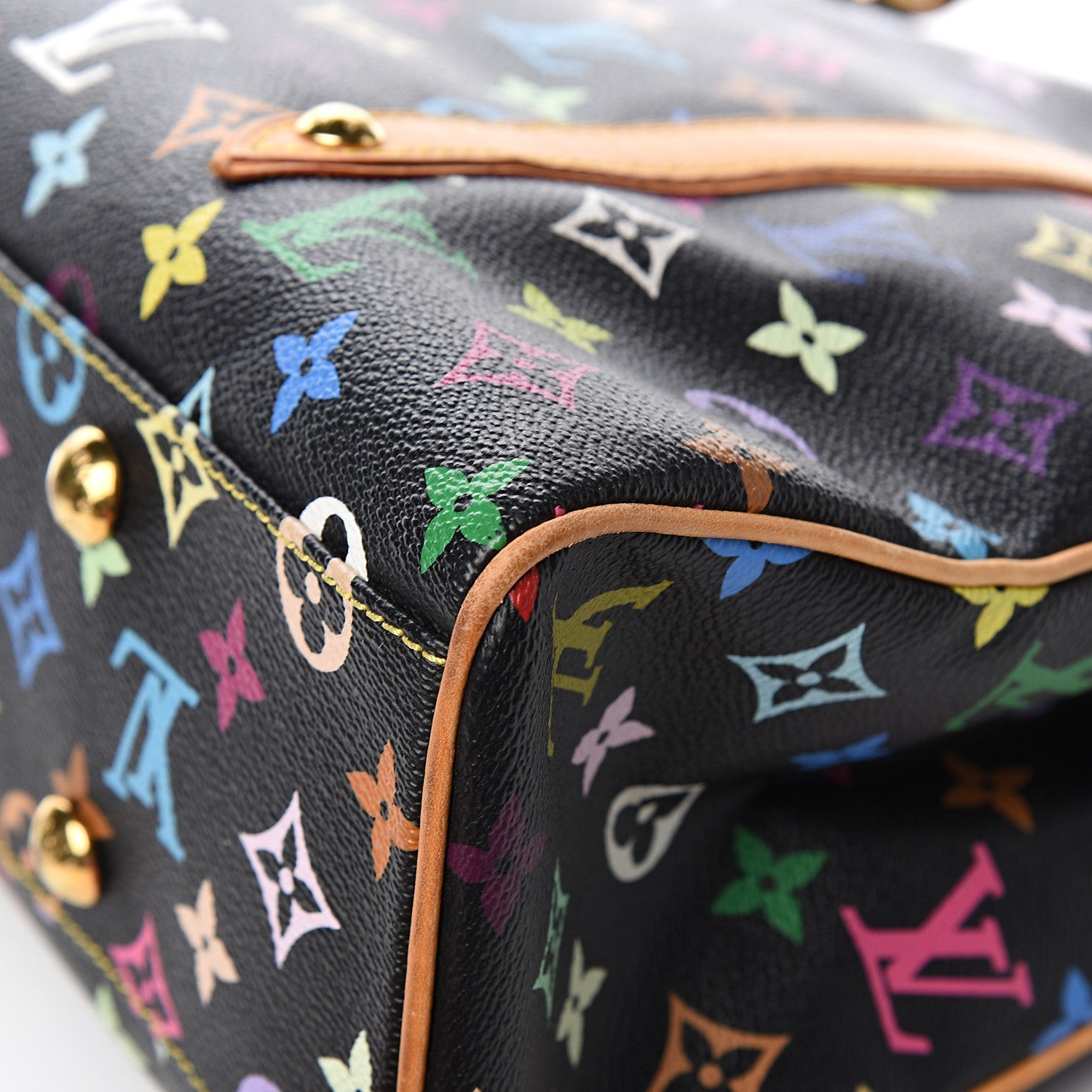 Louis Vuitton Monogram Multicolor Aurelia MM Black 13 of 15