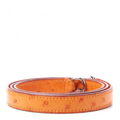Hermes Ostrich Kelly Sellier 32 Orange 30 of 35