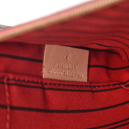 Louis Vuitton Monogram Neverfull MM GM Pochette Cherry 8 of 8