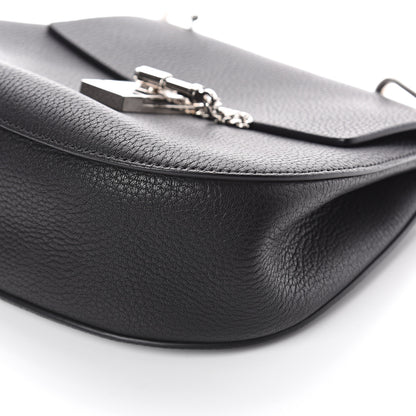 Chloe Grained Lambskin Drew Shoulder Bag Black 7 of 7