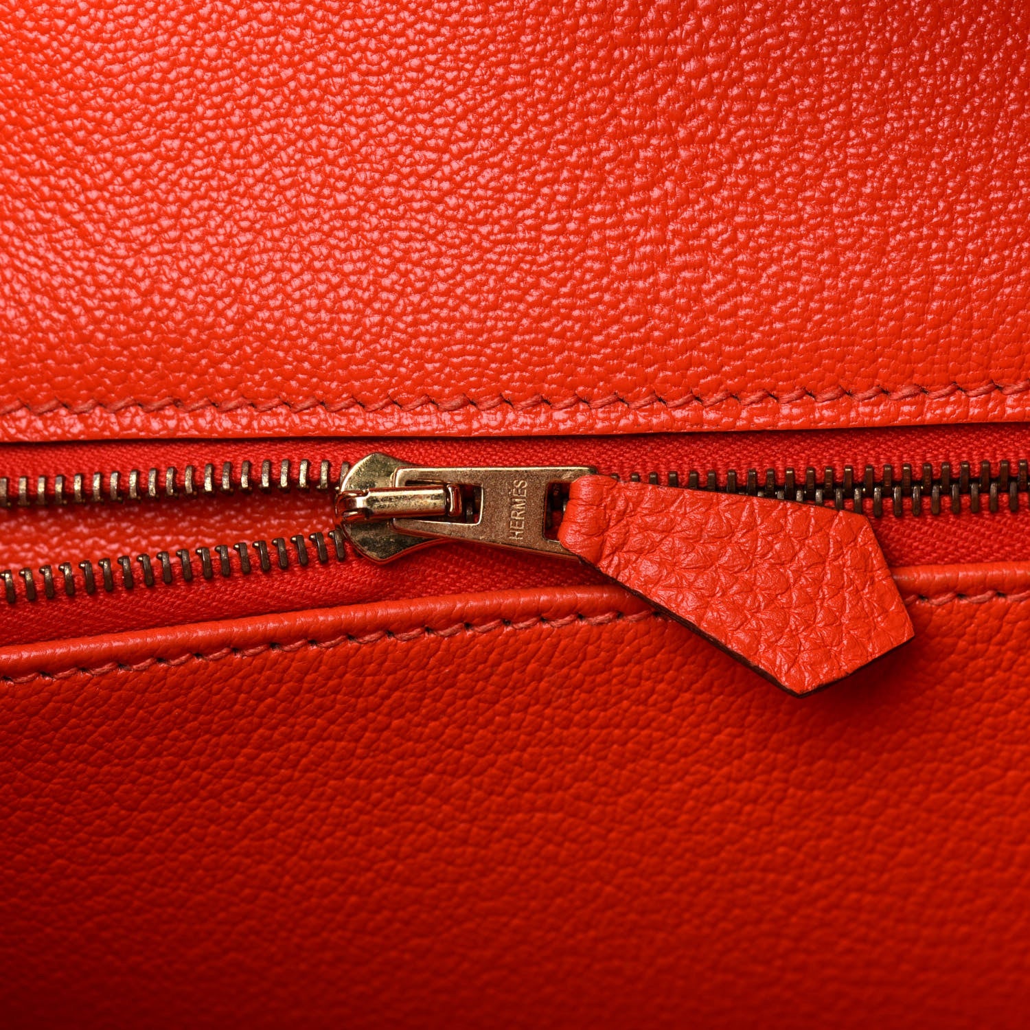 Hermes Togo Birkin 35 Capucine 18 of 31