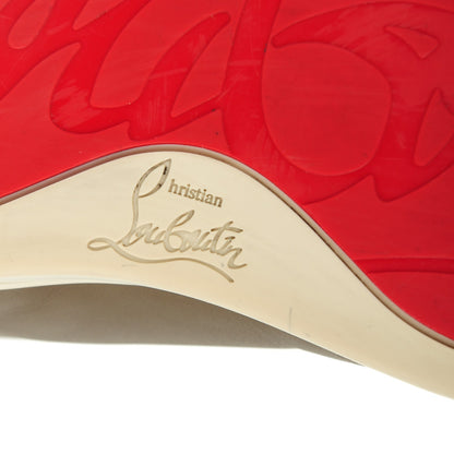 Christian Louboutin Calfskin Mens Flat Nono Sneakers 40.5 Mastic 7 of 8