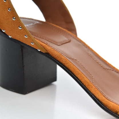 Givenchy Suede Studded Elegant Sandals 36.5 Sienna 16 of 19