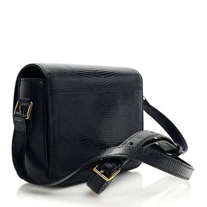 Celine Lizard Teen Triomphe Navy Blue 3 of 10