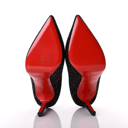 Christian Louboutin Crosta Meteor Pigalle Plato 120 Pumps 41 Black 6 of 8