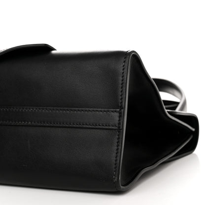 Prada City Calf Ribbon Shoulder Bag Black 10 of 14