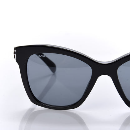 Chanel CC Butterfly Signature Sunglasses 5313 Black 7 of 8