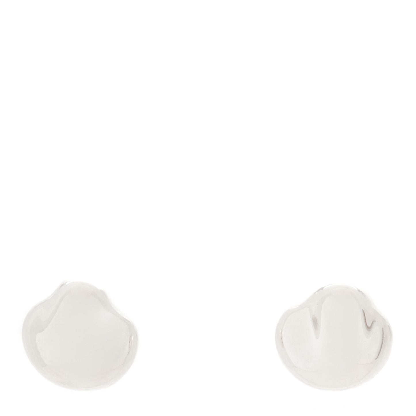 Sterling Silver Elsa Peretti Nugget Earrings