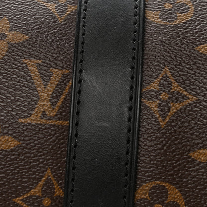Louis Vuitton Monogram Macassar Keepall Bandouliere 45 11 of 12