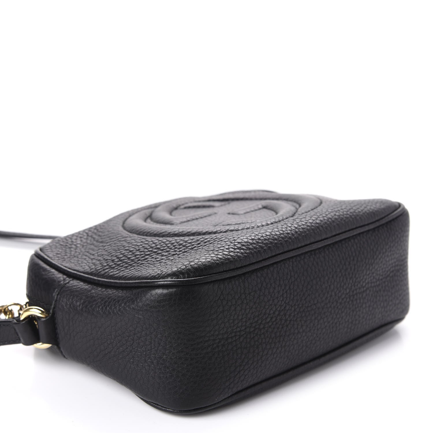 Gucci Pebbled Calfskin Small Soho Disco Bag Black 4 of 12