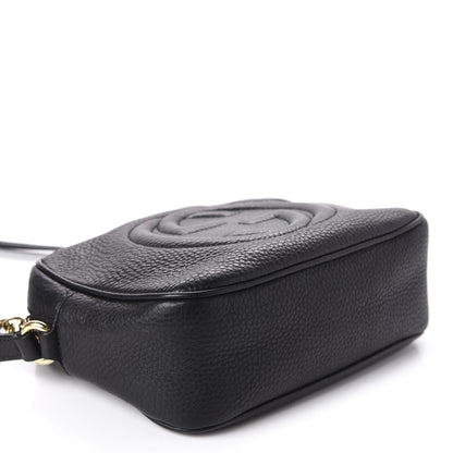 Gucci Pebbled Calfskin Small Soho Disco Bag Black 4 of 12