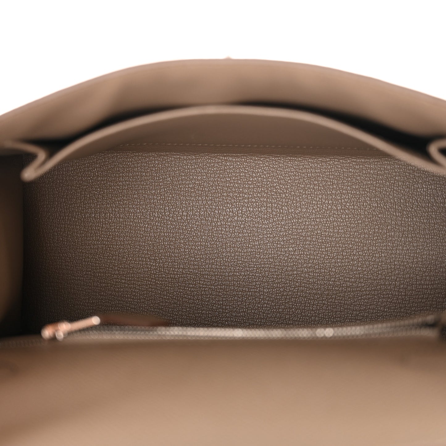 Epsom Tri-Color Kelly Sellier 25 Ecorce Etoupe Black