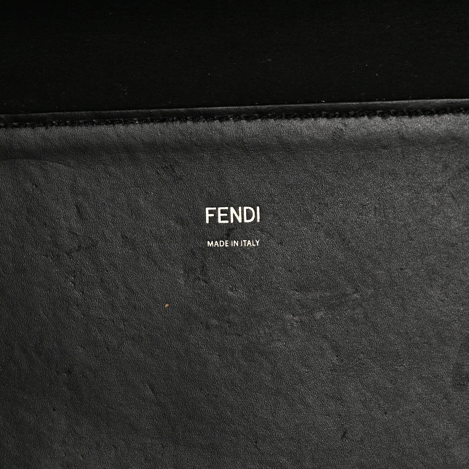 Fendi Vitello King Plexiglass Medium Fendi Sunshine Shopper Tote Black 6 of 9