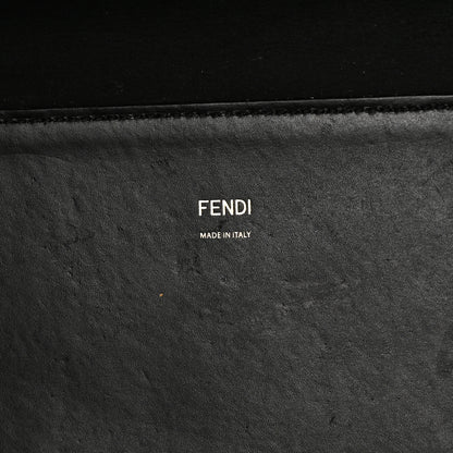 Fendi Vitello King Plexiglass Medium Fendi Sunshine Shopper Tote Black 6 of 9