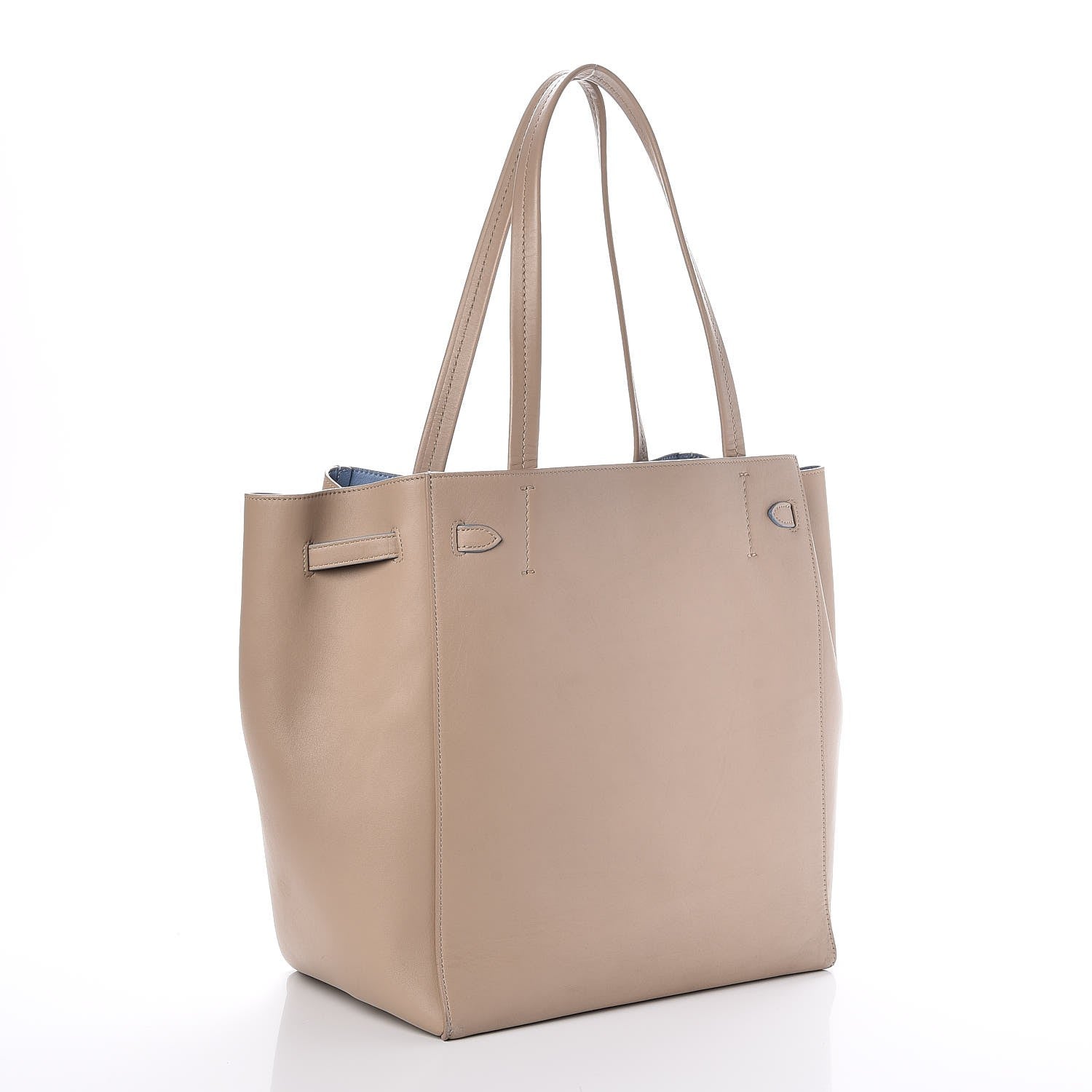 Celine Smooth Calfskin Small Tassel Cabas Phantom Beige 3 of 7
