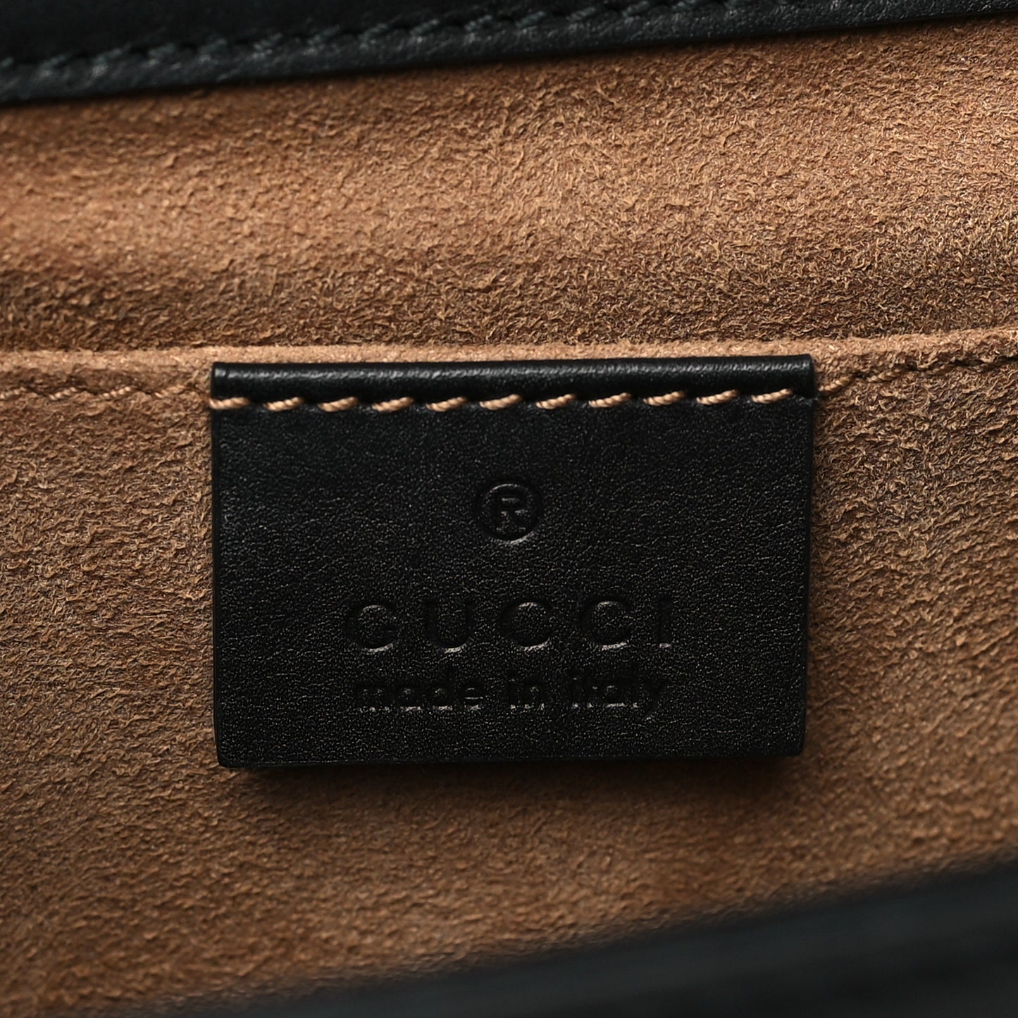 Calfskin Small Padlock Shoulder Bag Black