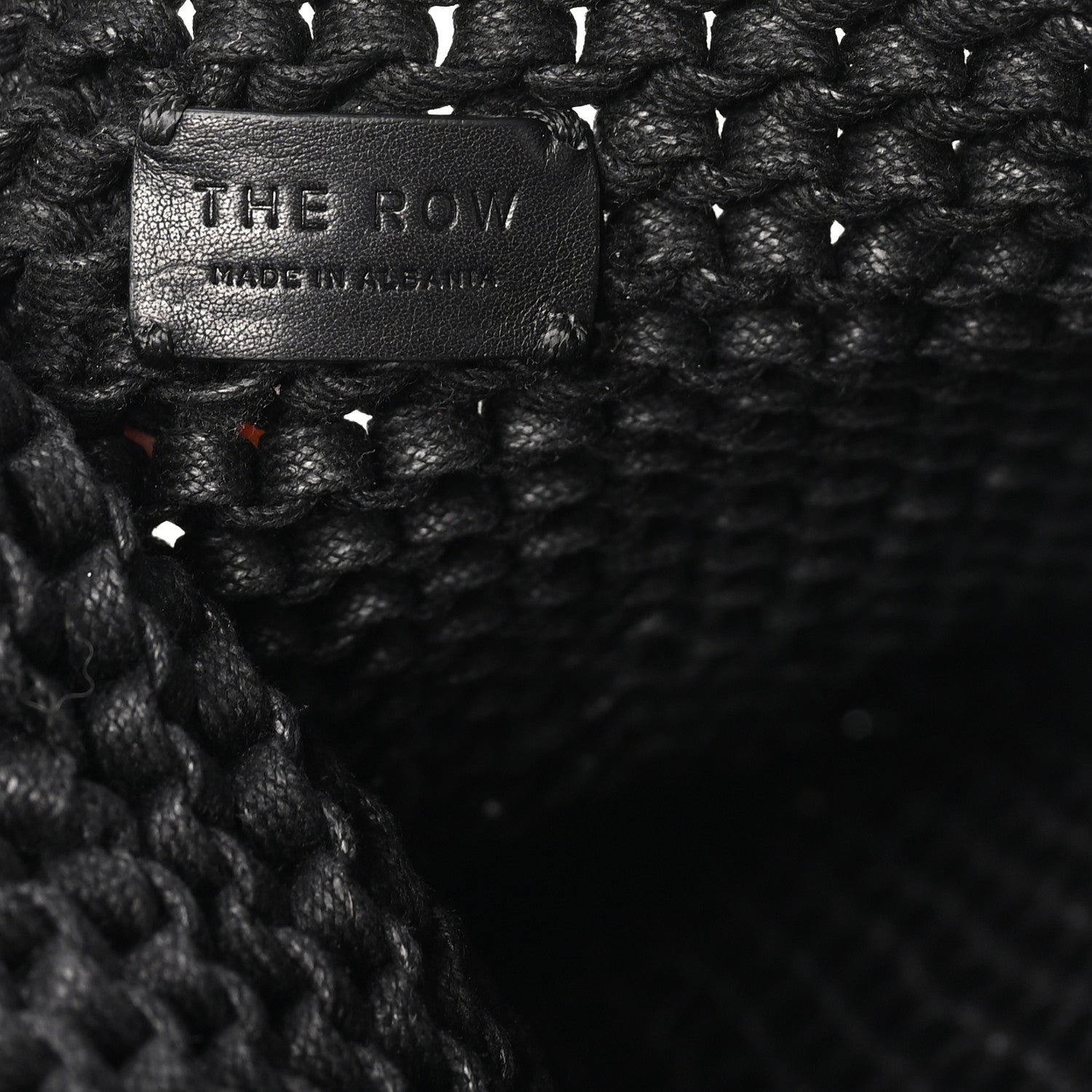 The Row Waxed Cotton Didion Shoulder Bag Black 7 of 10
