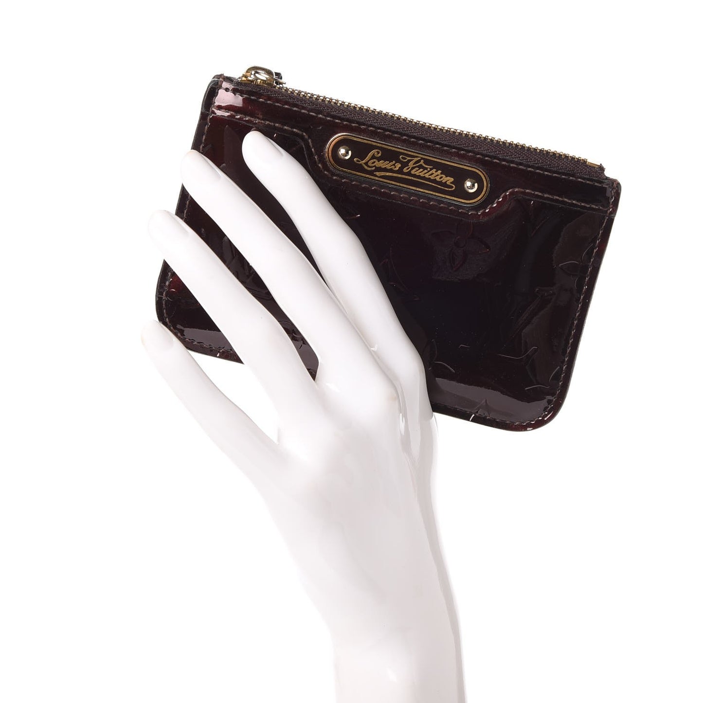Vernis Key Pouch Amarante