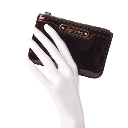 Louis Vuitton Vernis Key Pouch Amarante 2 of 7