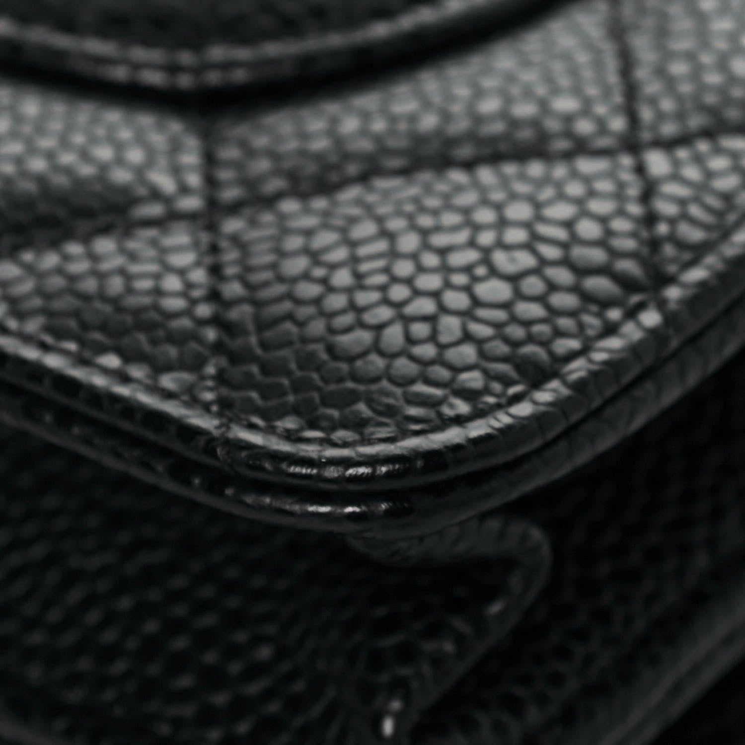Chanel Caviar Quilted Wallet On Chain WOC Black 13 of 15