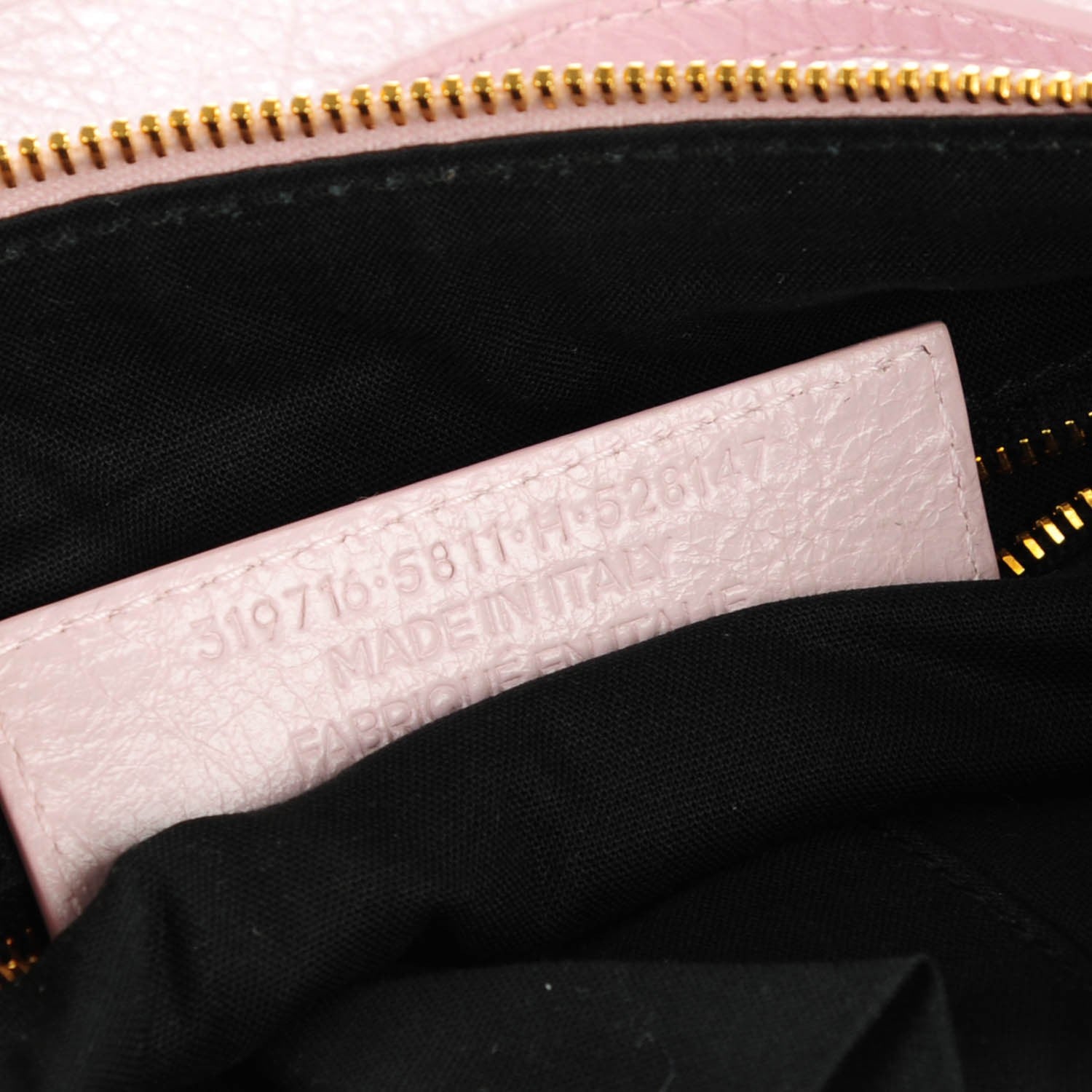 Balenciaga Agneau Giant 12 Gold Hardware Flat Crossbody Rose Poudre 7 of 7