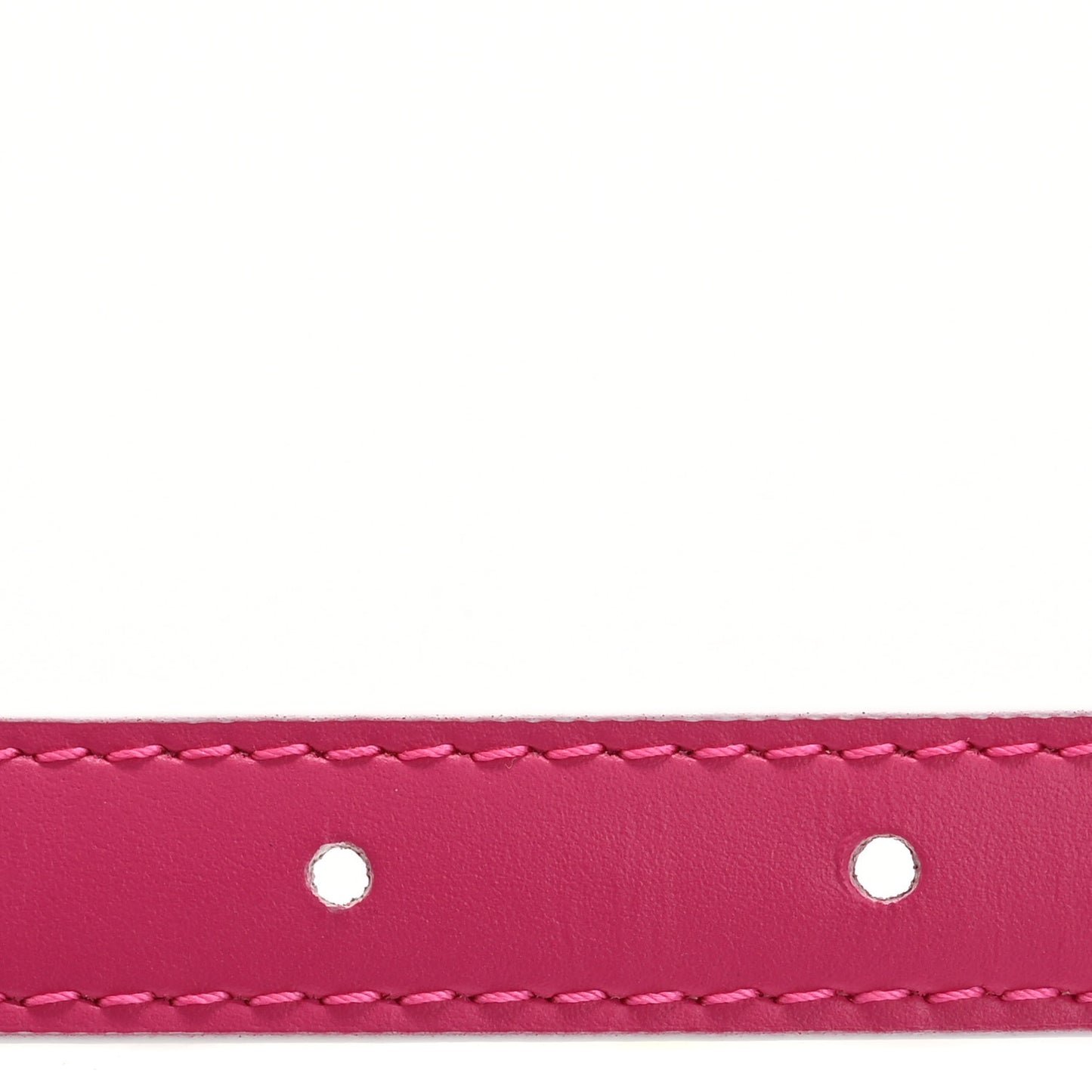 LV x TM Monogram Multicolor 15MM Mini Flowergram Reversible Belt 80 32 White Fuchsia