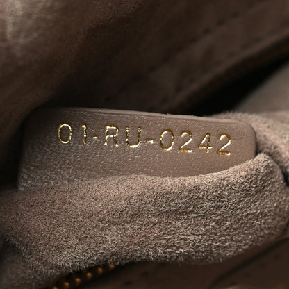 Christian Dior Lambskin Cannage Small My ABCDior Lady Dior Warm Taupe 7 of 10