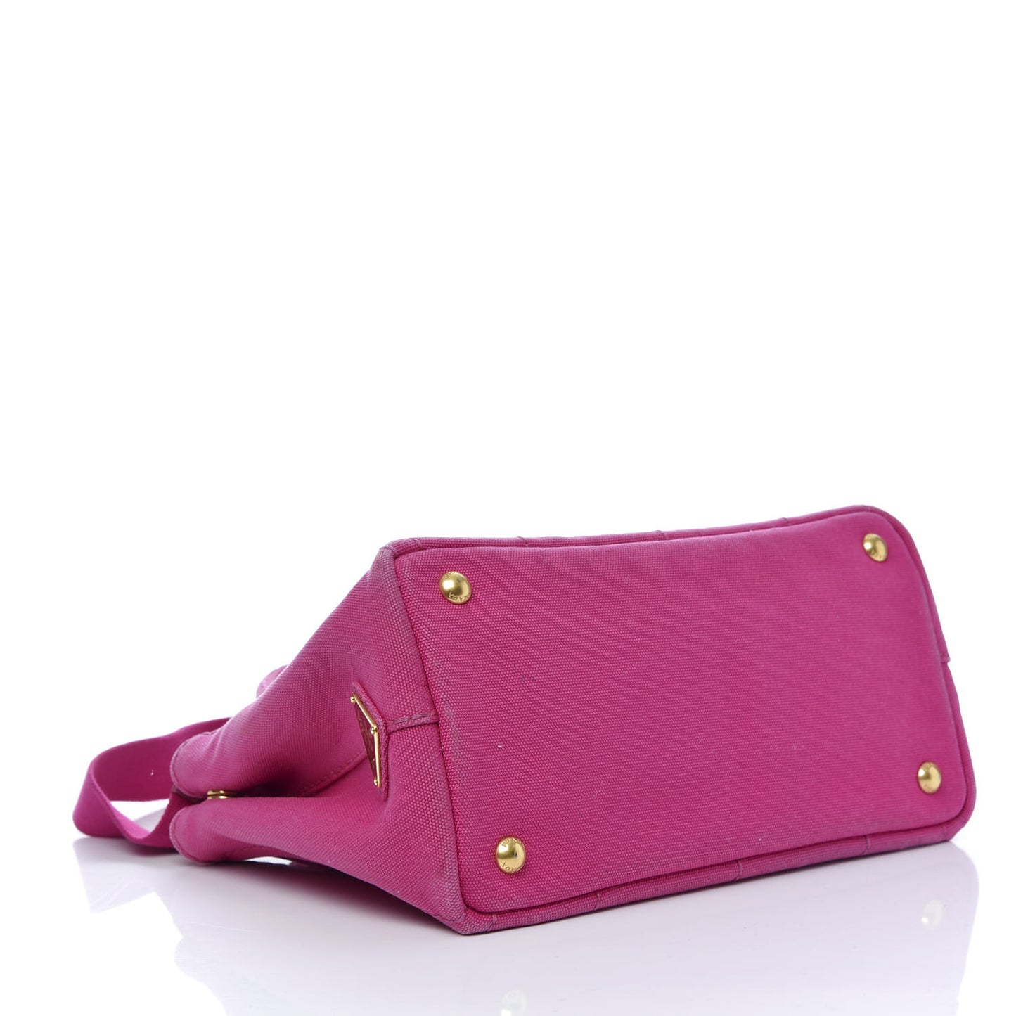 Canapa Small Logo Tote Fuxia