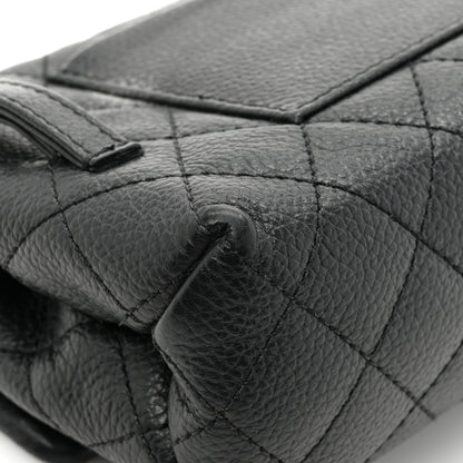 Chanel Grained Calfskin Quilted 2.55 Reissue Flap Belt Bag Clutch Black 14 of 16