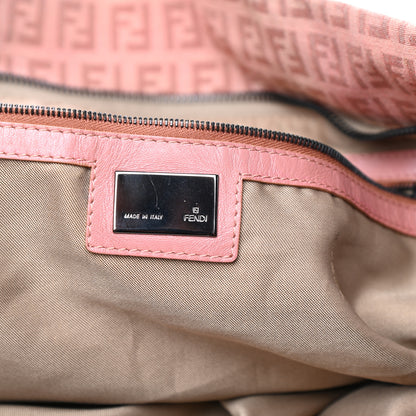 Fendi Zucchino Shopper Tote Pink 6 of 10