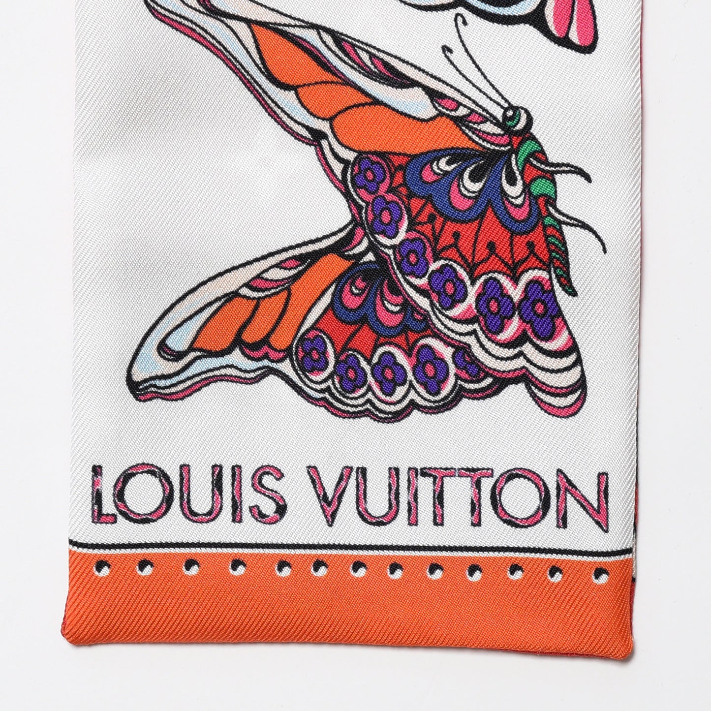 Silk Monogram World Of Love Bandeau White
