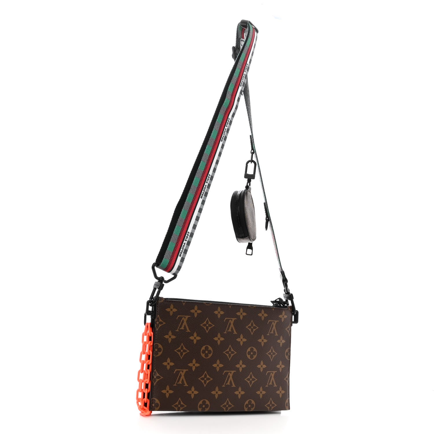 Louis Vuitton Taurillon Monogram Trio Messenger Black Multicolor 3 of 11