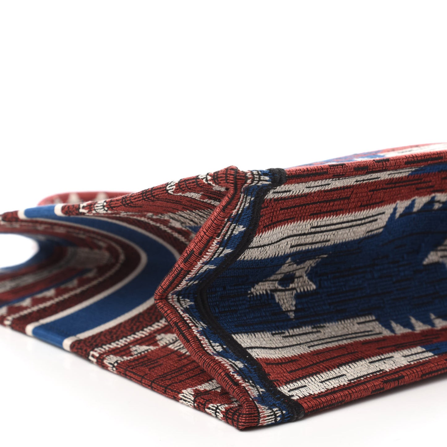 Canvas Embroidered Exclusive US Book Tote Multicolor